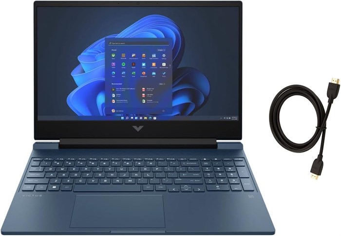 Игровой ноутбук HP Victus 15,6" FHD IPS 144 Гц премиум-класса | Процессор Intel Core i5-13420H 13-го поколения | 16 ГБ ОЗУ | SSD на 1024 ГБ | Видеокарта NVIDIA GeForce RTX 3050 | Клавиатура с подсветкой | Windows 11 Домашняя | Комплект с HDMI-кабелем 1000010856 - фото 570943