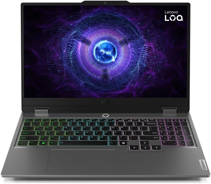 Игровой ноутбук Lenovo LOQ 15IRX9 — процессор Intel Core i7-13650HX 13-го поколения (14 ядер), ИИ-чип LA1, графика NVIDIA GeForce RTX 4050 6 ГБ GDDR6, 16 ГБ оперативной памяти DDR5, SSD на 1 ТБ, 15,6-дюймовый дисплей FHD (1920x1080) IPS, яркость 300 нит, 1000003281 - фото 571265