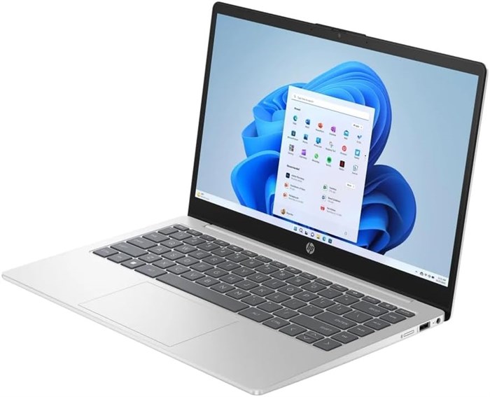 Ноутбук HP 14", процессор Intel Core 3 100U, разрешение 1920 x 1080, Windows 11 Домашняя, 12 ГБ ОЗУ, SSD на 512 ГБ 1000011255 - фото 571703