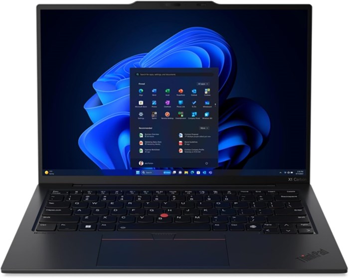 Lenovo Gen 12 ThinkPad X1 Carbon с процессором Intel Ultra 7 165U vPro, 14-дюймовым сенсорным экраном WUXGA с охватом 100% sRGB, 32 ГБ ОЗУ (6400 МГц), твердотельным накопителем Gen4 на 1 ТБ, камерой FHD+ IR+ RGB и Windows 11 Pro, 21KC000MUS 1000003162 - фото 571732