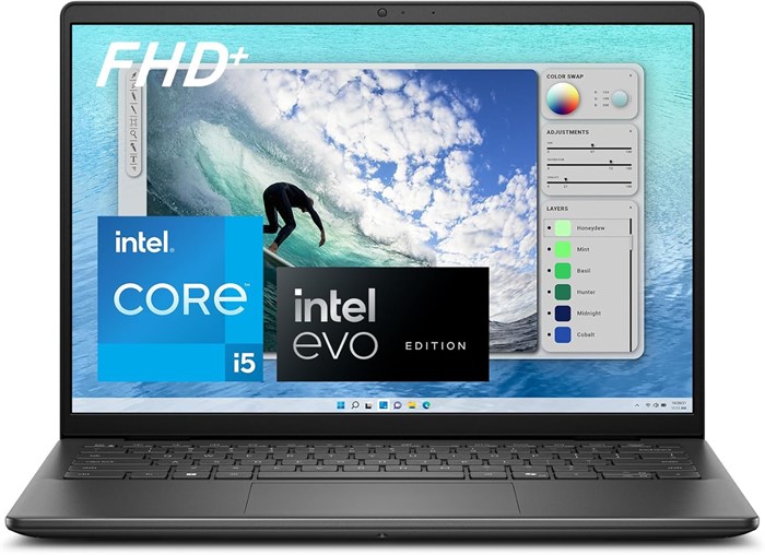 Ноутбук Dell Inspiron 5440 — 14-дюймовый дисплей FHD+ (1920 x 1200) с соотношением сторон 16:10, процессор Intel Core i5-1334U, 8 ГБ оперативной памяти DDR5, твердотельный накопитель на 512 ГБ, графика Intel UHD, Windows 11 Домашняя, обслуживание на месте 1000010547 - фото 571805