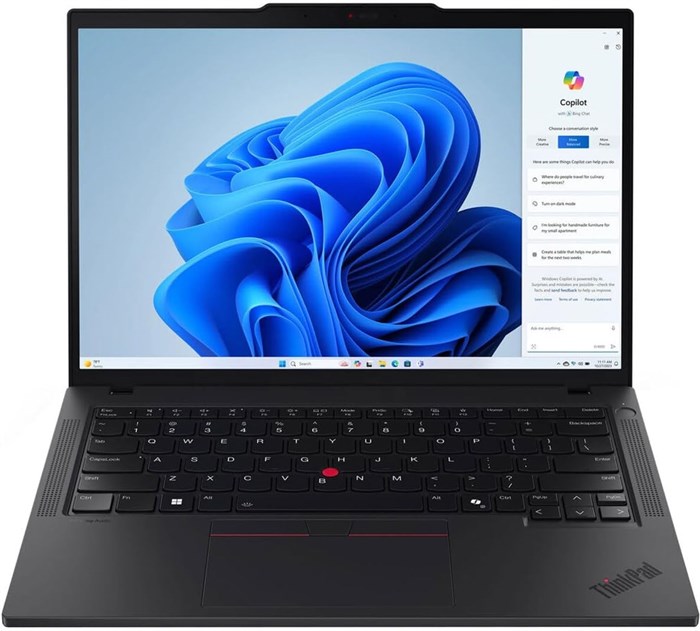 Ноутбук Lenovo ThinkPad T14 Gen 5 (21ML0055US, 14 дюймов) — WUXGA — Intel Core Ultra 7-32 ГБ — SSD на 1 ТБ — английская клавиатура — чёрный 1000003349 - фото 572302