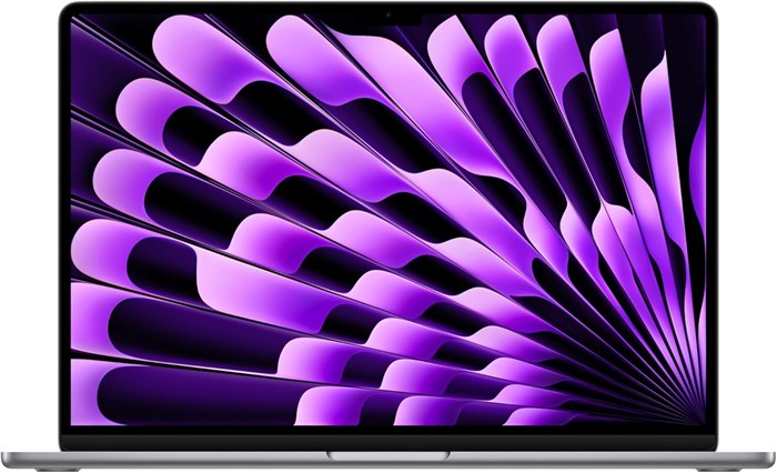 Apple MacBook Air 2024 года (15 дюймов, чип Apple M3 с 8-ядерным центральным процессором и 10-ядерным графическим процессором, 16 ГБ унифицированной памяти, 512 ГБ) — цвет «серый космос» 1000012947 - фото 572400