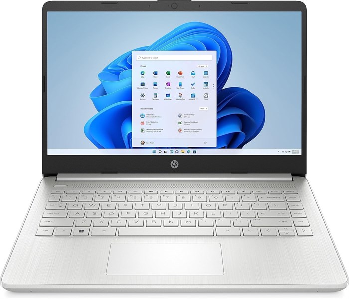 Ноутбук HP 14s с 14-дюймовым дисплеем FHD, процессором Intel Core i3-1215U, графикой Intel UHD, клавиатурой с подсветкой, оперативной памятью DDR4 16 ГБ, твердотельным накопителем NVMe 512 ГБ, ОС Windows 11 (цвет: натуральный серебристый) 1000003249 - фото 572715