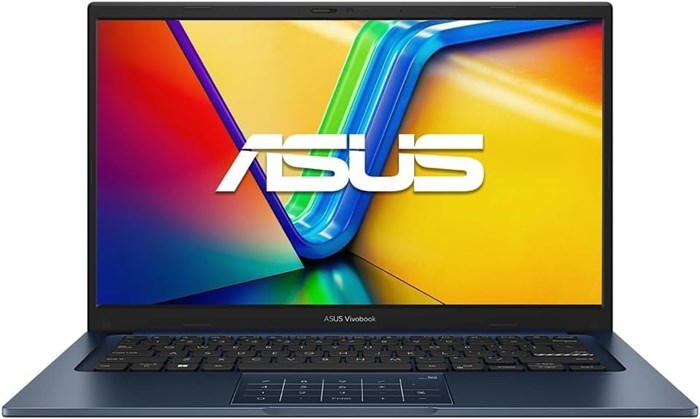 Ноутбук ASUS Vivobook 14", FHD, процессор Intel Core i3-1315U, 8 ГБ ОЗУ, SSD на 128 ГБ, Windows 11 Домашняя, графика Intel UHD, Wi-Fi, Bluetooth, цвет Quiet Blue, X1404VA-I38128 1000014889 - фото 572904