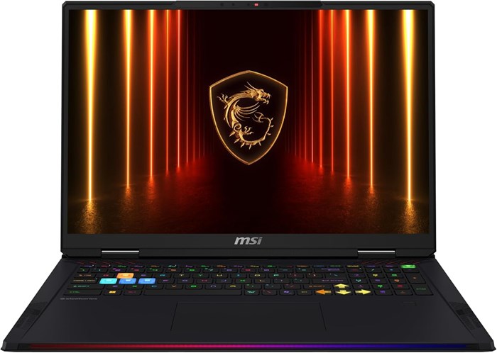 MSI Raider 18 HX AI A2XWIG, игровой ноутбук, 18-дюймовый UHD+ 120 Гц, процессор Intel Core Ultra 9 285HX, 64 ГБ ОЗУ, SSD на 2 ТБ, видеокарта NVIDIA® GeForce RTX™ 5080, GDDR7 16 ГБ, Win11, черный 1000011070 - фото 572914