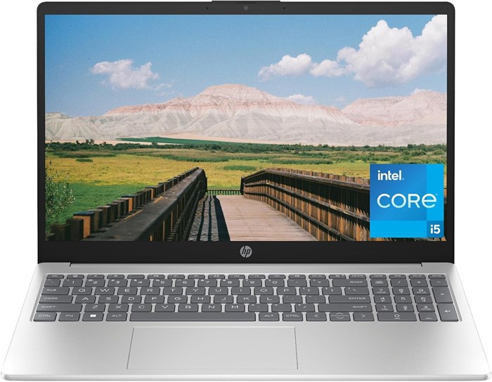 Ноутбук HP 15,6 дюйма, HD-дисплей, процессор Intel Core i5-1334U 13-го поколения, 8 ГБ ОЗУ, твердотельный накопитель на 512 ГБ, графика Intel Iris Xe, Windows 11 Домашняя, 15-дневный (2024) 1000002964 - фото 572990