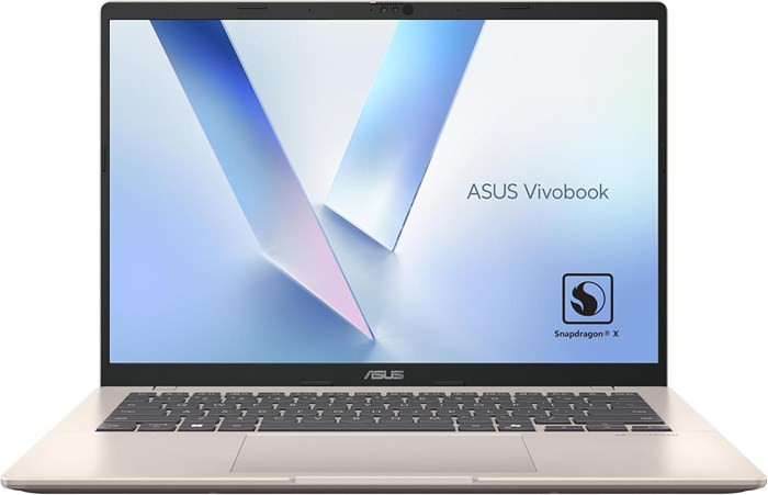 ASUS Vivobook 14 X1407QA-LY046W / Snapdragon X X126100 Purwa SE / 16 ГБ ОЗУ / 1 ТБ SSD / 14-дюймовый WUXGA (1920x1200) / Windows 11 Домашняя - Platinum Gold 1000003653 - фото 573272
