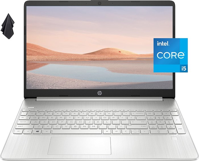 Ноутбук HP Pavilion 15, 15,6-дюймовый дисплей FHD IPS с антибликовым покрытием, процессор Intel Core i5-1135G7 11-го поколения, графика Intel Iris Xe, 16 ГБ ОЗУ, твердотельный накопитель PCIe на 1 ТБ, длительное время автономной работы, серебристый цвет, 1000003397 - фото 573372