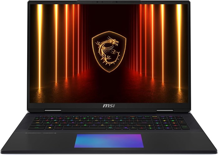 MSI Titan 18 HX AI A2XWJG, игровой ноутбук, 18-дюймовый UHD+ 120 Гц, процессор Intel Core Ultra 9 285HX, 64 ГБ ОЗУ, SSD на 4 ТБ, видеокарта NVIDIA® GeForce RTX™ 5090, GDDR7 24 ГБ, Win11, черный 1000008730 - фото 573621
