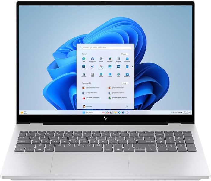Ноутбук HP OmniBook 7 AI 16-ay0002ne, дисплей WQXGA 16 дюймов, яркость 500 нит, процессор Intel® Core™ Ultra 7-255H, 32 ГБ оперативной памяти DDR5, твердотельный накопитель 1 ТБ, технология Intel® AI Boost (13 NPU TOPS), англ./арб. KB, Windows 11, цвет Gl 1000014952 - фото 573774