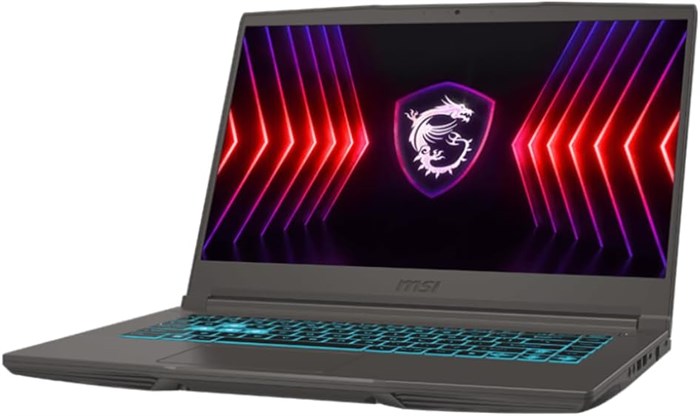 Игровой ноутбук MSI Thin 15 B13VE с процессором Intel Core i7-13620H, 16 ГБ ОЗУ, SSD-накопитель на 1 ТБ, видеокартой NVIDIA GeForce RTX 4050 6 ГБ, дисплеем FHD 15,6 дюйма, частотой 144 Гц, ОС Win 11 Pro — Cosmos Gray (16 ГБ ОЗУ | SSD-накопитель на 1 ТБ) ( 1000003151 - фото 574507