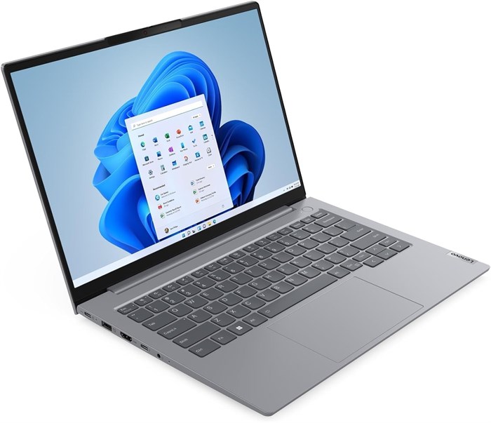 Ноутбук Lenovo ThinkBook 14 G6 IRL, 14-дюймовый дисплей WUXGA IPS, процессор Intel Core i7-13700H, 8 ГБ оперативной памяти DDR5, твердотельный накопитель на 512 ГБ, графика Intel Iris Xe, клавиатура с подсветкой, цвет Arctic Grey 1000015027 - фото 574713