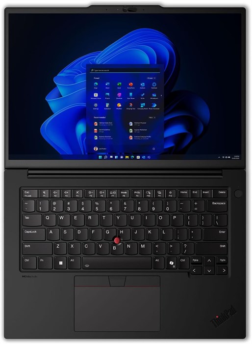 Lenovo ThinkPad P14s Gen 5 — Intel Ultra 7 155H, 16 ядер, 14,5-дюймовый экран с разрешением 3K (3072 x 1920), без сенсорного экрана, 120 Гц, видеокарта NVIDIA RTX 500 Ada 4G с подсветкой KYB, сканер отпечатков пальцев, Windows 11 Pro, компьютер с искусств 1000010614 - фото 575126