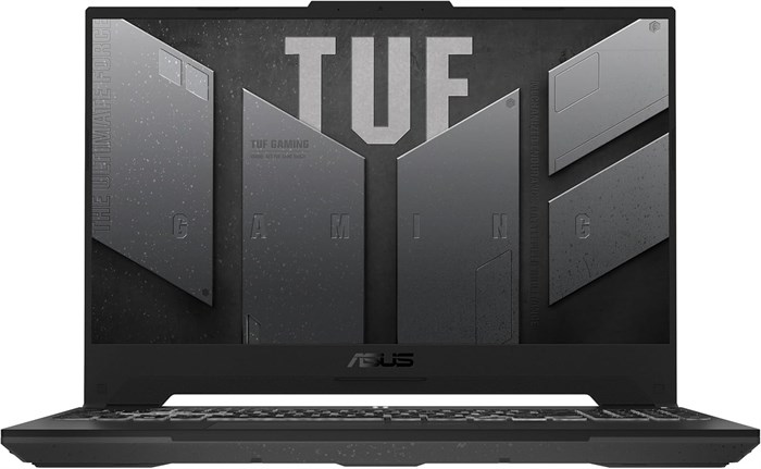ASUS TUF Gaming A15 FA507NUR-LP053W AMD R7-7435HS/16 ГБ ОЗУ/1 ТБ SSD/NVIDIA GeForce RTX 4050 6 ГБ/15.6 FHD (1920x1080) 144 Гц/Windows 11 Домашняя/1-зонная RGB-подсветка/клавиатура с английской и арабской раскладкой, Mecha Gray 1000003031 - фото 576023
