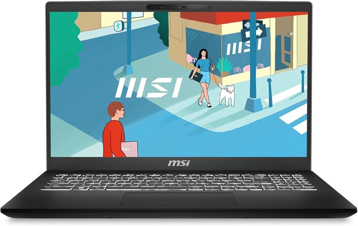 Ноутбук MSI Modern 15: Intel Core Ultra 9 185H (Beat i9-13900H), 32 ГБ ОЗУ, SSD-накопитель 1 ТБ, 15,6-дюймовый сенсорный дисплей Full HD IPS, клавиатура с подсветкой, Windows 11 1000015137 - фото 576093