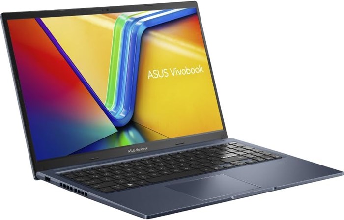 Ноутбук ASUS Vivobook 15 X1502VA, дисплей FHD 15,6 дюйма, процессор Intel Core i7-13620H, 16 ГБ оперативной памяти DDR4, твердотельный накопитель PCIe 4.0 на 1 ТБ, графика Intel UHD, Wi-Fi 6E, клавиатура с подсветкой, Windows 11, цвет Quiet Blue 1000010769 - фото 576374
