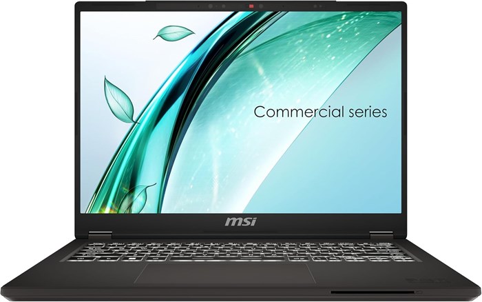 Коммерческий ноутбук MSI, 14-дюймовый A2RMG, 14-дюймовый дисплей FHD, процессор Intel Core 7 240H, 16 ГБ ОЗУ, SSD-накопитель на 1 ТБ, графика Intel, Win11, серый — [9S7-14L111-289] 1000015165 - фото 576400