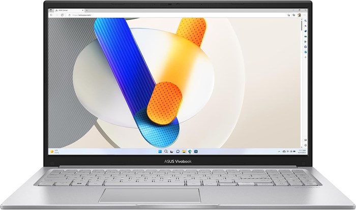 Ноутбук Asus VivoBook 15 с 15,6-дюймовым дисплеем Full HD, процессором Intel Core i7-1255U 12-го поколения, оперативной памятью 16 ГБ DDR4, твердотельным накопителем NVMe на 1 ТБ, графикой Intel Iris Xe, цвет "Cool Silver", Windows 11 Pro, английская клав 1000003220 - фото 576405