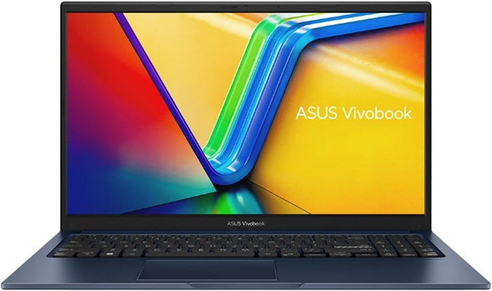 Ноутбук ASUS Vivobook 15, 15,6-дюймовый дисплей FHD, процессор Intel Core i7-1355U, 16 ГБ ОЗУ, SSD на 512 ГБ, Windows 10, графика Intel Iris XE, цвет Quiet Blue, X1504VA-NJ121W 1000003576 - фото 577103