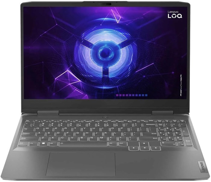 Игровой ноутбук Lenovo Loq 15Irh8 с 15,6-дюймовым дисплеем, процессором Core i5-13420H, 16 ГБ ОЗУ, SSD-накопителем 512 ГБ, видеокартой Nvidia GeForce RTX 2050 4 ГБ, Windows 11 Домашняя (английский), серый 1000011076 - фото 577108