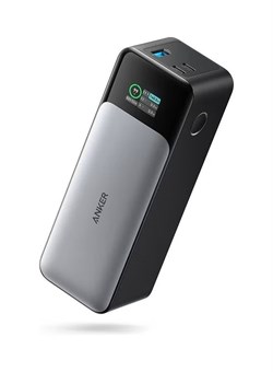 Внешний аккумулятор 737 (PowerCore 24K), портативное зарядное устройство на 24 000 мА·ч с тремя портами и выходной мощностью 140 Вт, интеллектуальным цифровым дисплеем, совместимо с MacBook Pro/Air, iPhone 17/16 серии, Samsung, Huaiwei, Dell 1000016755