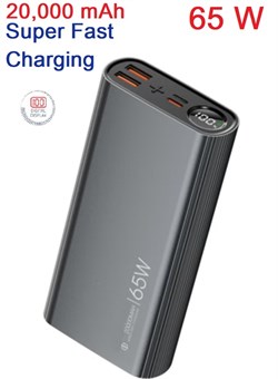Внешний аккумулятор 20000 мА·ч, сверхбыстрая зарядка, XSEVEN 65 Вт, быстрая зарядка, PD20 Вт, USB-C и два выхода QC 65 Вт, премиальный дизайн. 1000016758 Внешний аккумулятор 20000 мА·ч, сверхбыстрая зарядка, XSEVEN 65 Вт, быстрая зарядка, PD20 Вт, USB-C и два выхода QC 65 Вт, премиальный дизайн. 1000016758