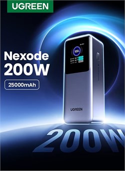 Внешний аккумулятор, выходная мощность 200 Вт, портативное зарядное устройство для ноутбука (90 Вт·ч), 2C1A, аккумулятор для iPhone с дисплеем Smart Screen, совместимый с Macbook, Lenovo, Dell, Huawei, iPad, iPhone, Samsung, Xiaomi 1000016764