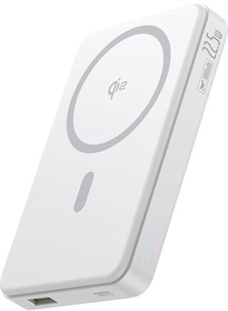 Внешний аккумулятор MagSafe Power Bank 10000 мА·ч — сертифицированный по стандарту Qi2 беспроводной магнитный аккумулятор с быстрой зарядкой 15 Вт, выходом USB-A 22,5 Вт и USB-C PD 20 Вт, компактный аккумулятор для iPhone серий 12/13/14/15/16, Samsung и д 1000016862 Внешний аккумулятор MagSafe Power Bank 10000 мА·ч — сертифицированный по стандарту Qi2 беспроводной магнитный аккумулятор с быстрой зарядкой 15 Вт, выходом USB-A 22,5 Вт и USB-C PD 20 Вт, компактный аккумулятор для iPhone серий 12/13/14/15/16, Samsung и д 1000016862