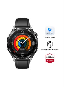 Умные часы Watch GT 5 46 мм, до 14 дней автономной работы, совершенно новые ощущения от бега и езды на велосипеде, стильный дизайн, отслеживание здоровья, совместимость с iOS и Android — ремешок из фторэластомера, черный 1000017043 Умные часы Watch GT 5 46 мм, до 14 дней автономной работы, совершенно новые ощущения от бега и езды на велосипеде, стильный дизайн, отслеживание здоровья, совместимость с iOS и Android — ремешок из фторэластомера, черный 1000017043