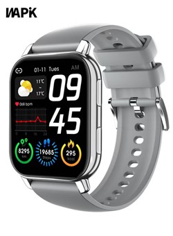 Умные часы корейского бренда P5S, деловые умные часы, водонепроницаемые фитнес-часы, Bluetooth-звонки, умные часы для мужчин, цинковое сплавное вакуумное покрытие, мониторинг сердечного ритма, умные часы для женщин, серебристые 1000017065