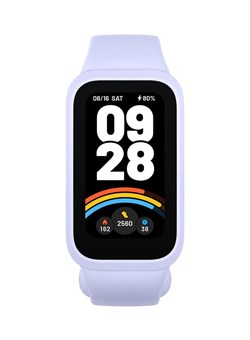 Smart Band 9 Active – фиолетовый | Большой экран 1,47 дюйма, 18 дней автономной работы, мониторинг здоровья в течение всего дня, водонепроницаемый, ультратонкий корпус (фиолетовый) 1000017077