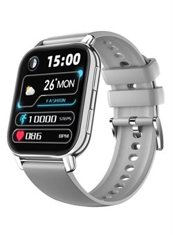 Умные часы корейского бренда P5S, деловые умные часы, водонепроницаемые фитнес-часы, Bluetooth-звонки, умные часы для мужчин, цинковое сплавное вакуумное покрытие, мониторинг сердечного ритма, умные часы для женщин, серебристые 1000017093