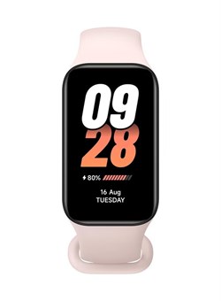 Smart Band 8 Active, яркий TFT-дисплей 1,47 дюйма, ультратонкий корпус 9,99 мм, водонепроницаемость 5 АТМ, срок службы аккумулятора 14 дней, GPS, режим тренировок 100+, полномасштабное отслеживание фитнеса, розовый 1000017097