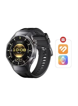 Умные часы WATCH GT 6 Pro 46 мм, дисплей 1,47 дюйма, время работы от аккумулятора до 21 дня, совместимость с iOS и Android, анализ ЭКГ, мониторинг состояния здоровья, черный цвет с бесплатными дополнительными приложениями 1000017099