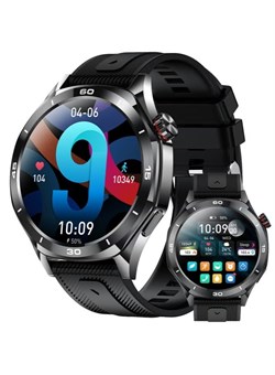 Умные часы для мужчин, совместимые с IOS Android, 1,52-дюймовый сенсорный экран, водонепроницаемый IP67, Bluetooth, фитнес-трекер, монитор сердечного ритма и сна 1000017110