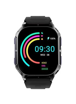 Умные часы Fit Ultra3 Wireless Calling с 2-дюймовым AMOLED-дисплеем, черные 1000017146