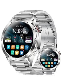 Умные часы для мужчин, совместимые с IOS Android, 1,52-дюймовый сенсорный экран, водонепроницаемый IP67, Bluetooth, фитнес-трекер, монитор сердечного ритма и сна 1000017163