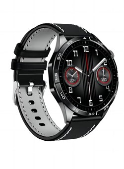 Умные часы GT4, Bluetooth-звонки, отслеживание фитнеса, мониторинг сна, водонепроницаемость IP68 — совместимы с iPhone и Android (черные) 1000017196