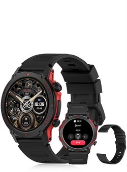 Умные часы PEJE — 1,43-дюймовый AMOLED-дисплей, умные часы для мужчин, напоминания о молитвах и арабский язык, датчики SpO2/пульса/сна, более 120 спортивных режимов, водонепроницаемость IP68, звонки по Bluetooth + дополнительный ремешок, iOS/Android (черн 1000017231 Умные часы PEJE — 1,43-дюймовый AMOLED-дисплей, умные часы для мужчин, напоминания о молитвах и арабский язык, датчики SpO2/пульса/сна, более 120 спортивных режимов, водонепроницаемость IP68, звонки по Bluetooth + дополнительный ремешок, iOS/Android (черн 1000017231