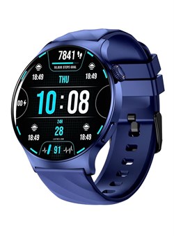 Smart Watch 3 Pro — 1,43-дюймовый AMOLED-дисплей, Bluetooth-звонки, фитнес-трекер, спортивные режимы, пульсометр и монитор сна, водонепроницаемость IP68, аккумулятор 250 мА·ч, совместимость с Android и iOS 1000017241
