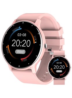 Умные часы для женщин и мужчин, фитнес-трекер с пульсометром и монитором сна, водонепроницаемые, IP67, 1,28-дюймовый сенсорный экран, модные спортивные часы для Android IOS, розовые 1000017251 Умные часы для женщин и мужчин, фитнес-трекер с пульсометром и монитором сна, водонепроницаемые, IP67, 1,28-дюймовый сенсорный экран, модные спортивные часы для Android IOS, розовые 1000017251