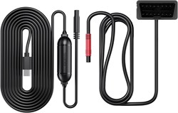 Комплект для подключения видеорегистратора DDPAI Dash Cam Smart OBD, совместимый с моделями N5 Dual, N1 Dual, N3 Pro, MINI5 и Z50, обеспечивает круглосуточный мониторинг парковки, 12 В/2 А до 5 В/2 А, длина 3 метра 1000017360