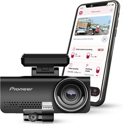 Видеорегистратор Pioneer VREC-Z820DC | Передняя камера 4K, задняя HD | Датчик STARVIS | Ночное видение с искусственным интеллектом | Экран 7,2 см | Оповещения ADAS | Регистрация данных GPS 1000017365