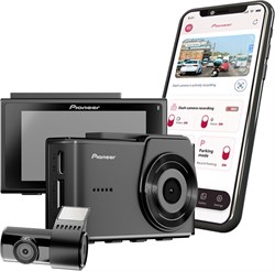 Видеорегистратор Pioneer VREC-H520DC | Фронтальная камера 2K Quad HD, задняя камера HD | Экран 7,6 см | Предупреждения ADAS | Видеолапс | Регистрация GPS | Угол обзора 140° | STARVIS 2 | Лучшая видимость в условиях слабого освещения | Поддержка карт micro 1000017384