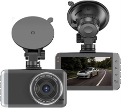 Видеорегистратор Green Lion Pro, фронтальная и задняя съемка, ночное видение, 3-дюймовый IPS HD-дисплей, функциональные кнопки, широкоугольный объектив 140°, поворот на 360°, поддержка карт памяти до 256 ГБ, управление через приложение Wi-Fi, подключение 1000017440