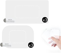 Двусторонние наклейки, 6 шт., прозрачные, статические, двусторонняя монтажная лента, прочные, клейкие наклейки, предотвращающие царапины и падения, для офиса, дома, для установки автомобильного регистратора 1000017474