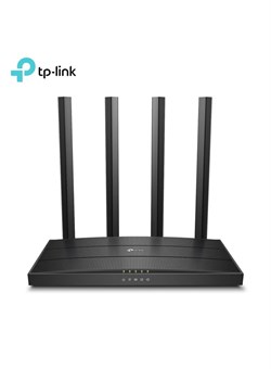 Двухдиапазонный Wi-Fi-маршрутизатор Archer C6 AC1200 — 5 ГГц (867 Мбит/с) и 2,4 ГГц (400 Мбит/с), MU-MIMO, формирование луча, 4 гигабитных порта LAN, защита WPA3, режим точки доступа, совместимость с OneMesh, родительский контроль, простая настройка с пом 1000018021