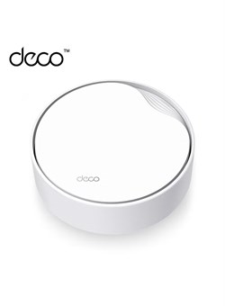 Deco AX3000 PoE Mesh WiFi, потолочный/настенный Wi-Fi 6 Mesh, замена Wi-Fi роутеру, точка доступа и усилитель сигнала, питание по PoE, 2 порта PoE (1 x 2.5G, 1 x Gigabit), комплект из 3 белых портов 1000018316