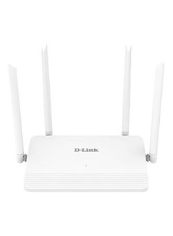 DIR-825M AC1200 гигабитный двухдиапазонный Wi-Fi-маршрутизатор, скорость до 1200 Мбит/с, беспроводной стандарт 802.11ac MU-MIMO, несколько режимов работы, шифрование WPA/WPA2, WPA3, белый 1000018026